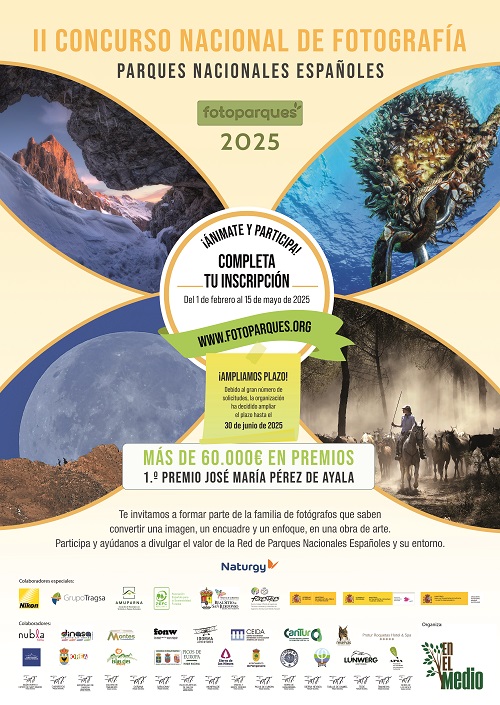 II CONCURSO NACIONAL DE FOTOGRAFÍA. PARQUES NACIONALES ESPAÑOLES