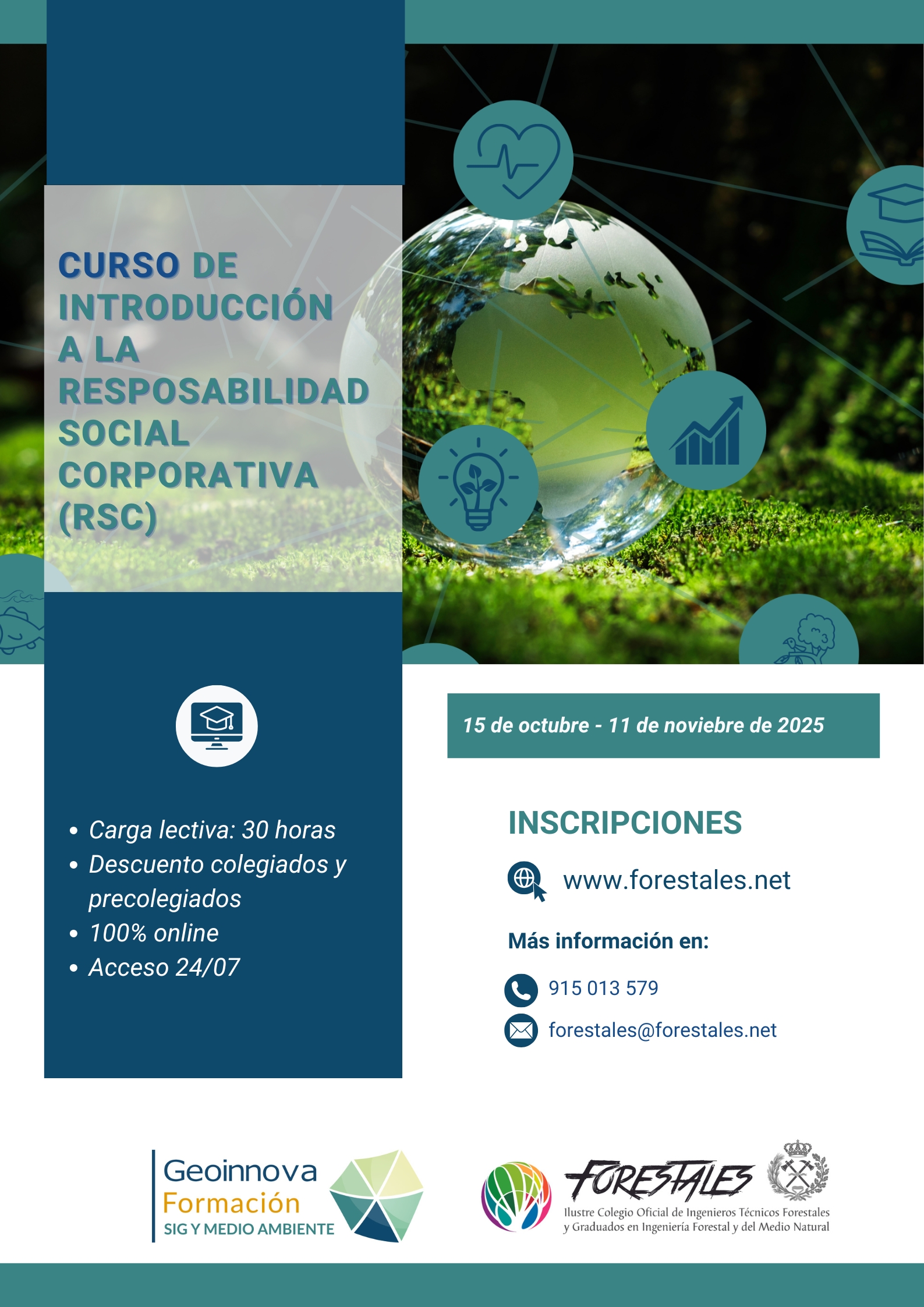 CURSO ON-LINE DE INTRODUCCIÓN A LA RESPONSABILIDAD SOCIAL CORPORATIVA