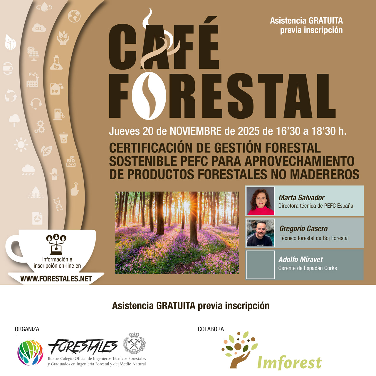 CAFÉ FORESTAL "CERTIFICACIÓN DE GESTIÓN FORESTAL SOSTENIBLE PEFC PARA APROVECHAMIENTO DE PRODUCTOS FORESTALES NO MADEREROS"