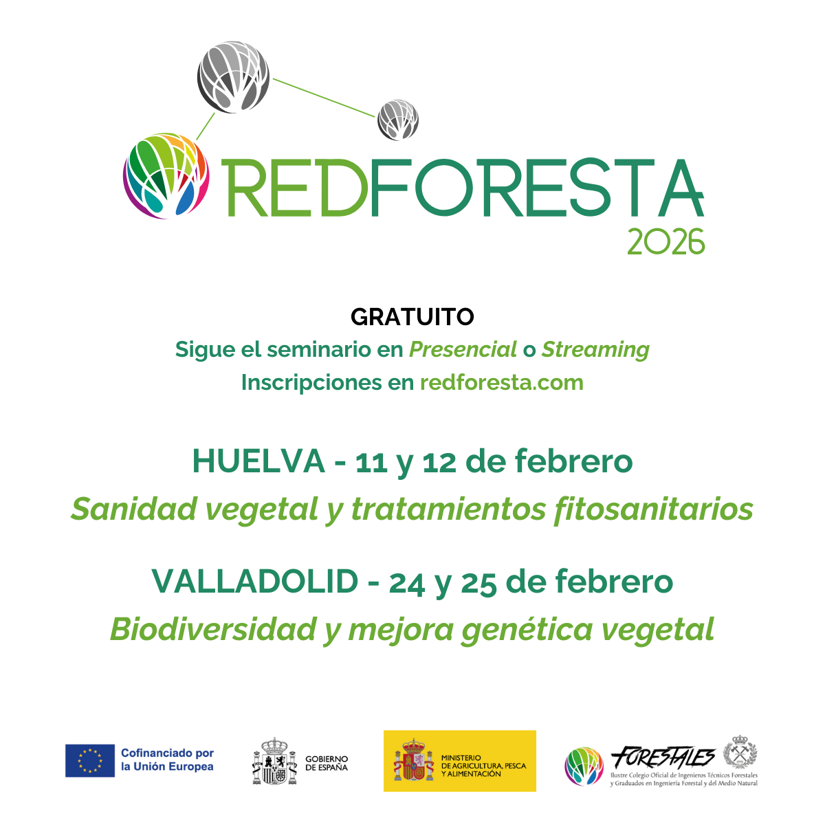 NP SEMINARIOS REDFORESTA 2026. CONSOLIDAN EN HUELVA Y VALLADOLID EL COMPROMISO DEL SECTOR FORESTAL CON LA INNOVACIÓN Y LA SOSTENIBILIDAD