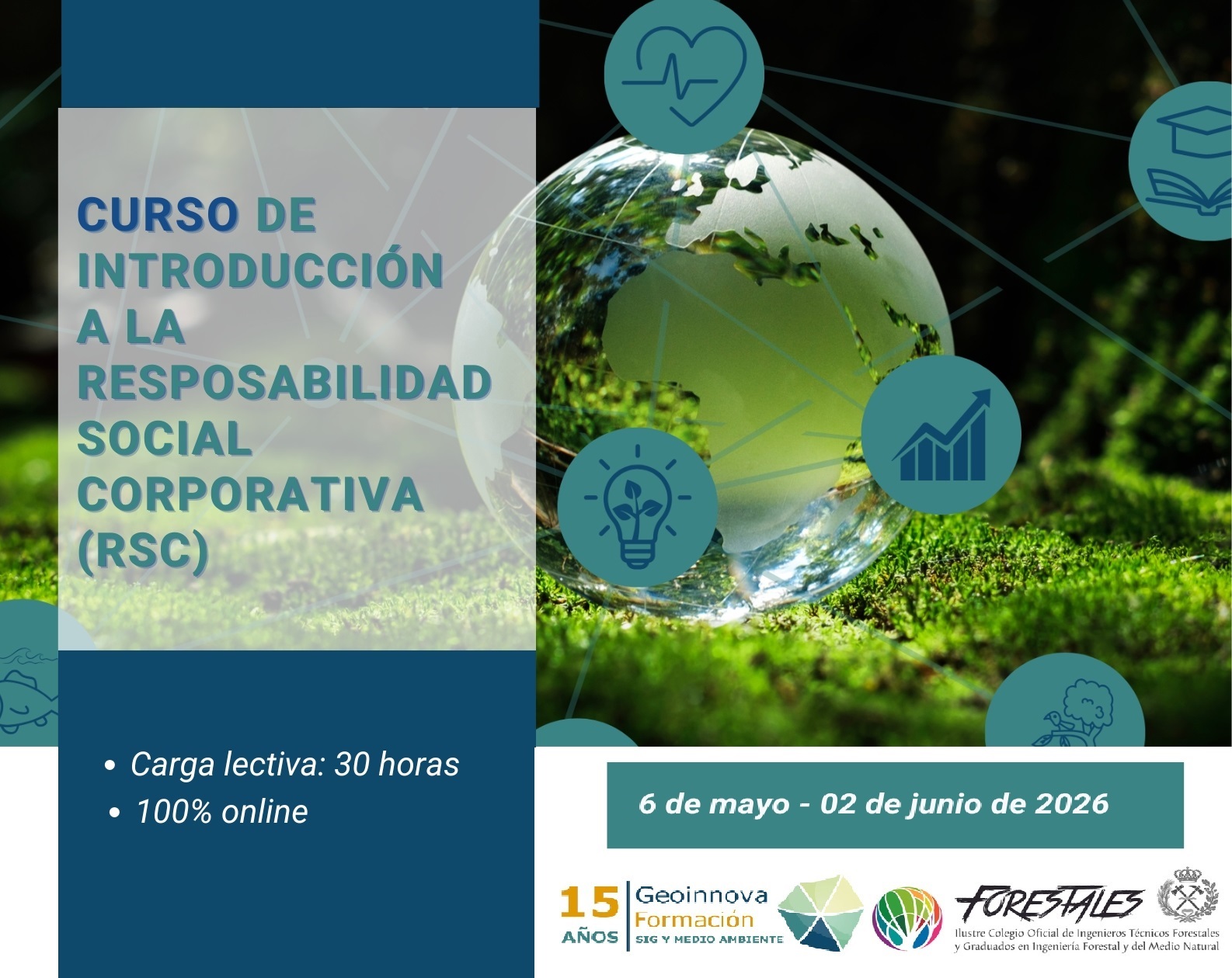 CURSO ONLINE DE INTRODUCCIÓN A LA RESPONSABILIDAD SOCIAL CORPORATIVA