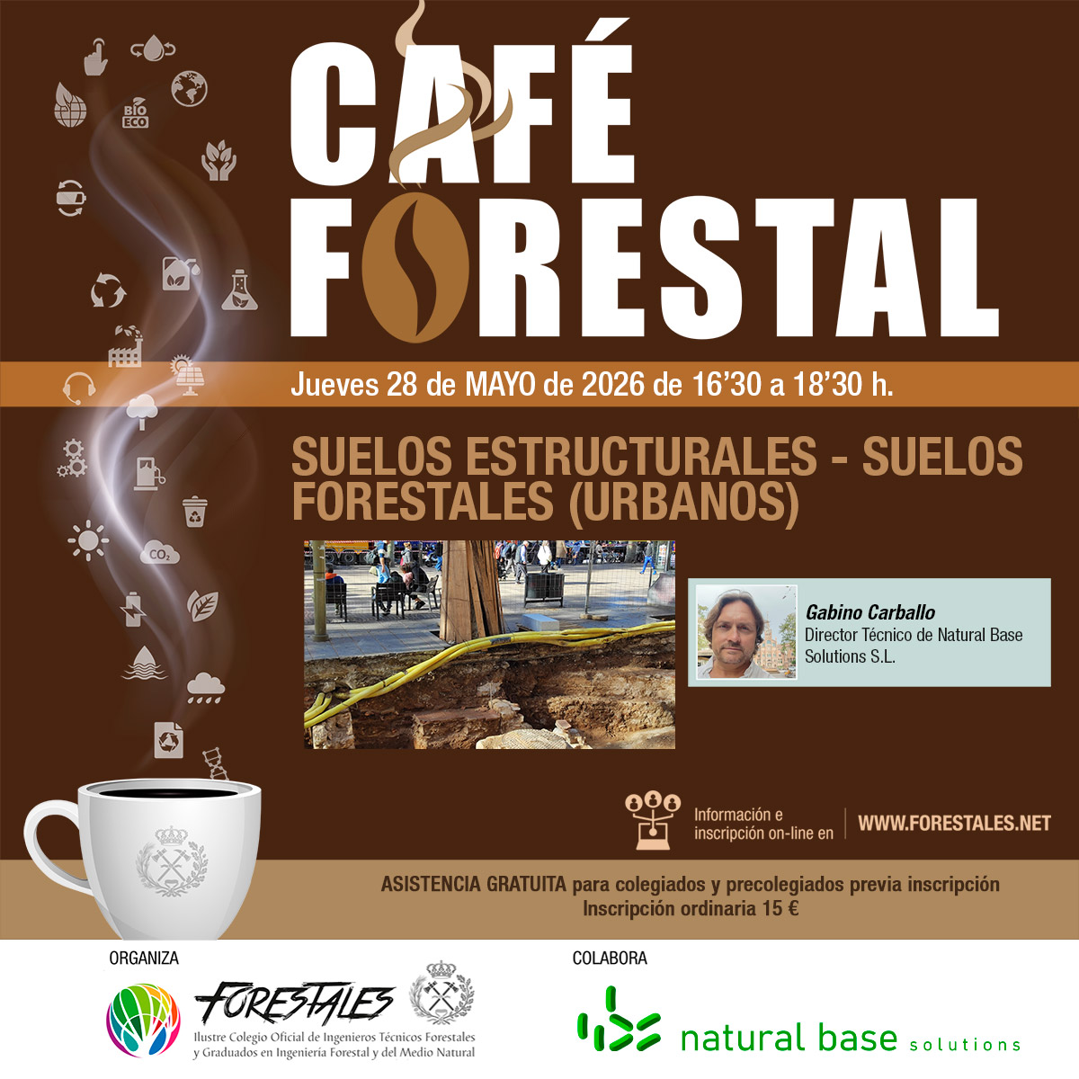 CAFÉ FORESTAL "SUELOS ESTRUCTURALES - SUELOS FORESTALES (URBANOS)"