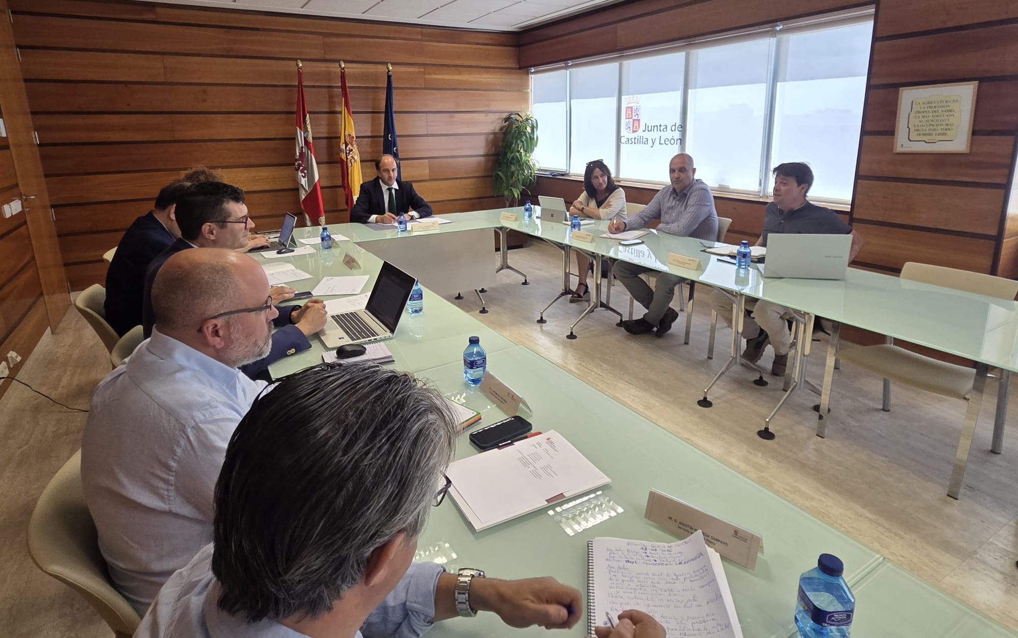 El Colegio se reúne con la Junta de Castilla y León para impulsar nuevas líneas de colaboración en materia forestal