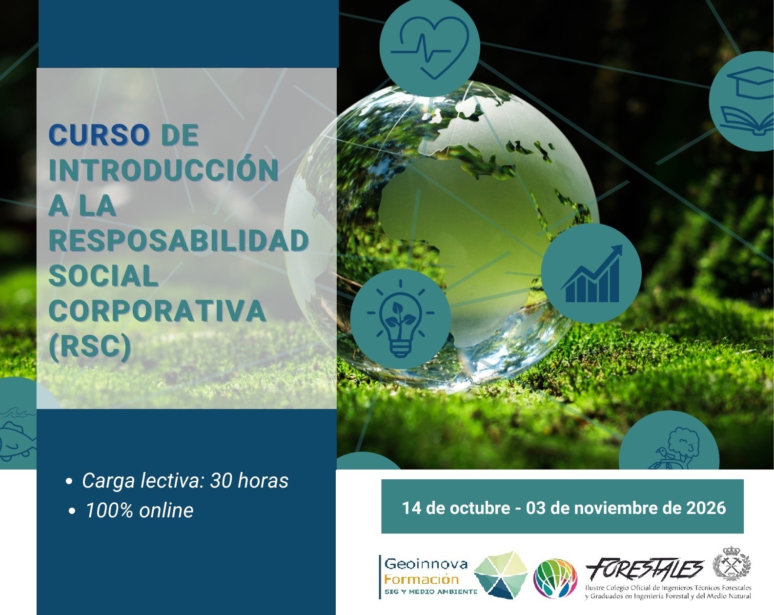 CURSO ONLINE DE INTRODUCCIÓN A LA RESPONSABILIDAD SOCIAL CORPORATIVA