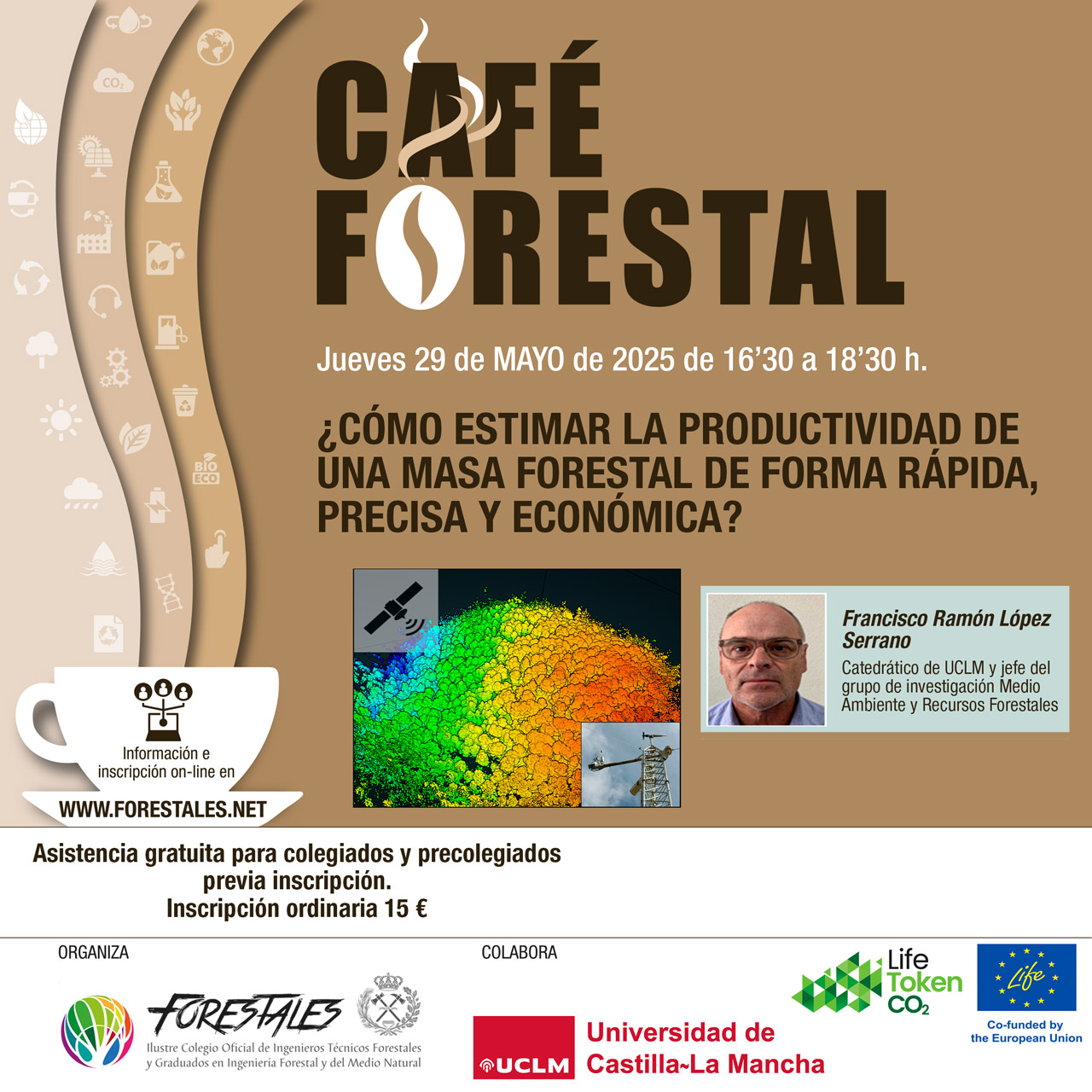 CAFÉ FORESTAL "¿CÓMO ESTIMAR LA PRODUCTIVIDAD DE UNA MASA FORESTAL DE FORMA RÁPIDA, PRECISA Y ECONÓMICA?"