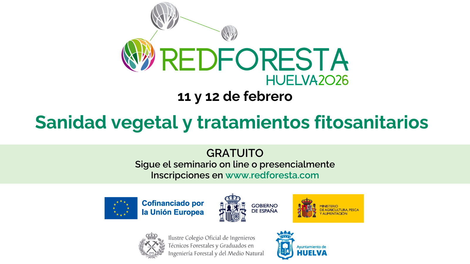 NP Seminario Redforesta. Huelva 11 y 12 de febrero