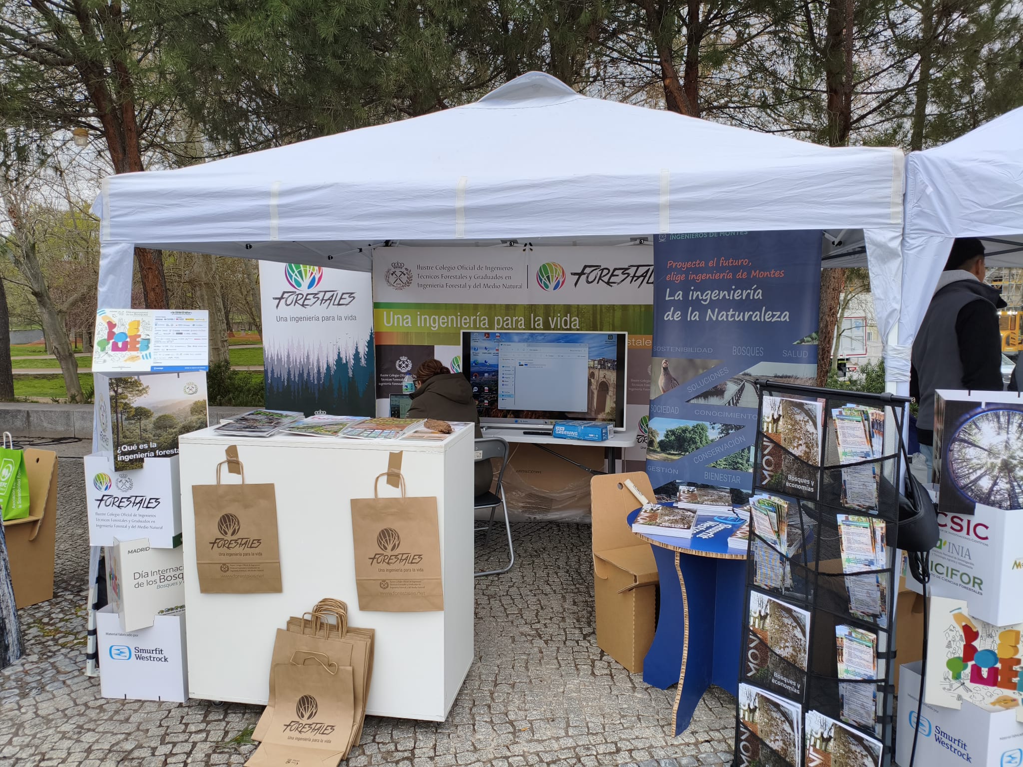 EL COLEGIO PRESENTE EN LOS ACTOS DEL DÍA INTERNACIONAL DE LOS BOSQUES CELEBRADOS EN MADRID