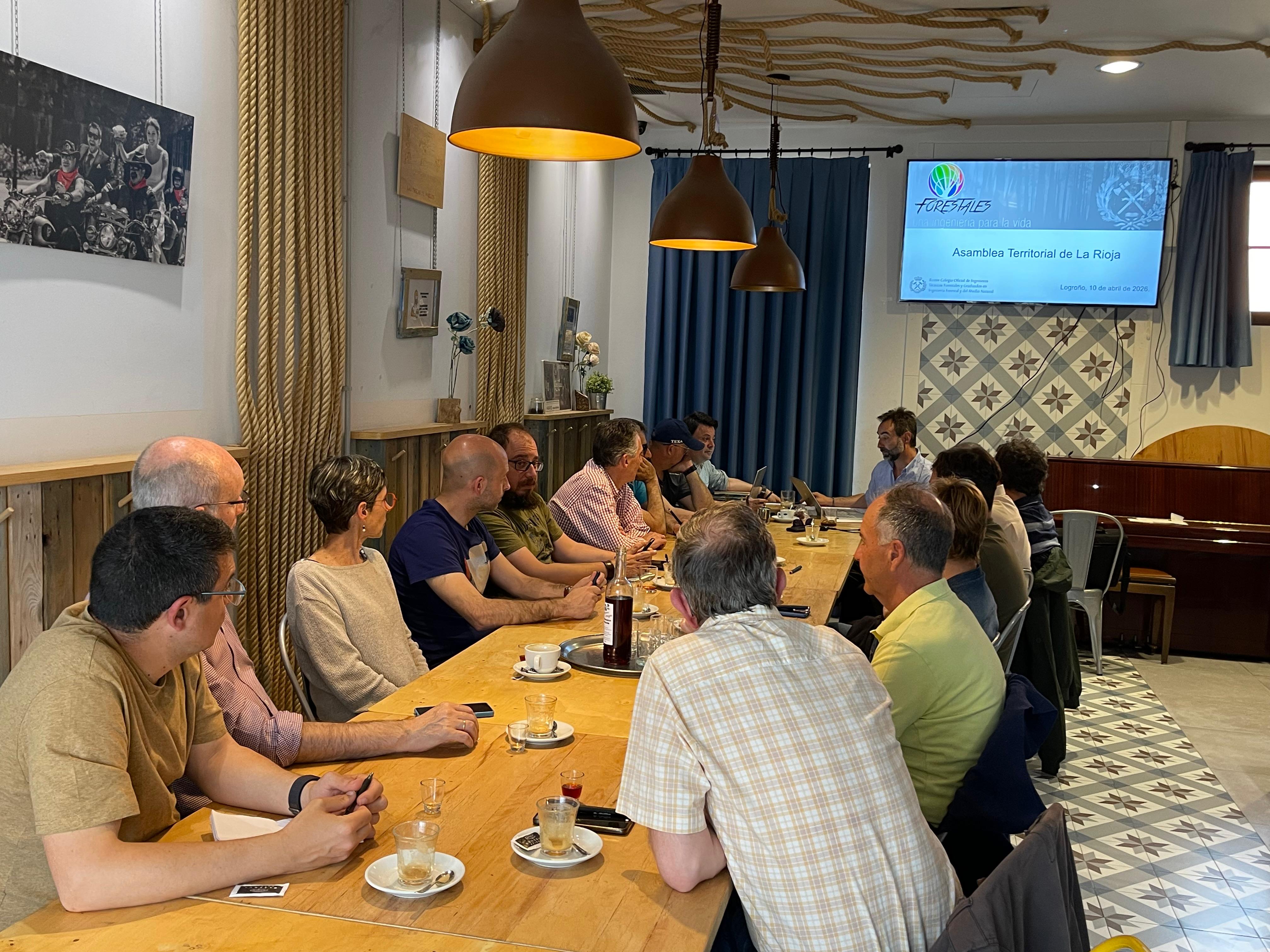 CELEBRADA LA ASAMBLEA TERRITORIAL DEL COITF EN LA RIOJA